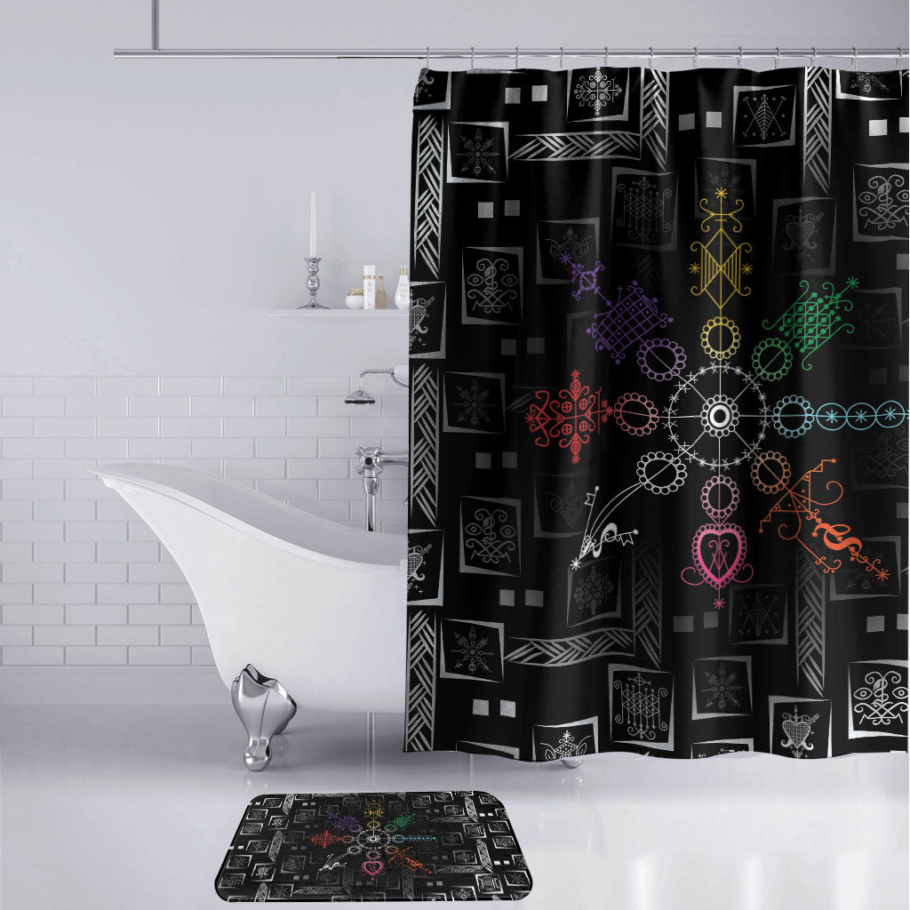 Afro Haiti Vodou Milokan Bathroom Set