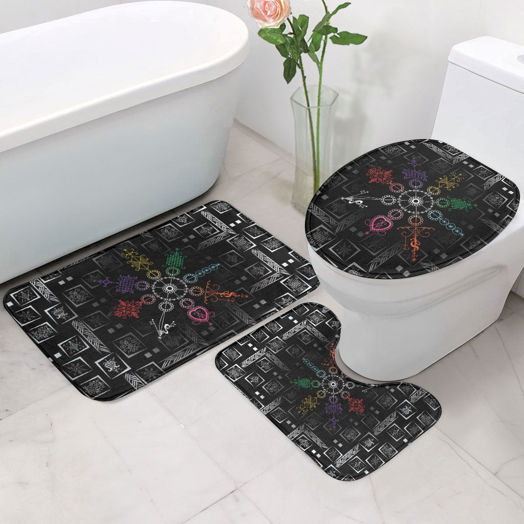 Afro Haiti Vodou Milokan Bathroom Set