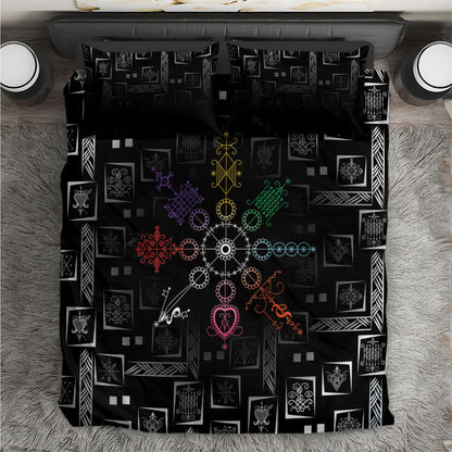 Afro Haiti Vodou Milokan Bedding Set