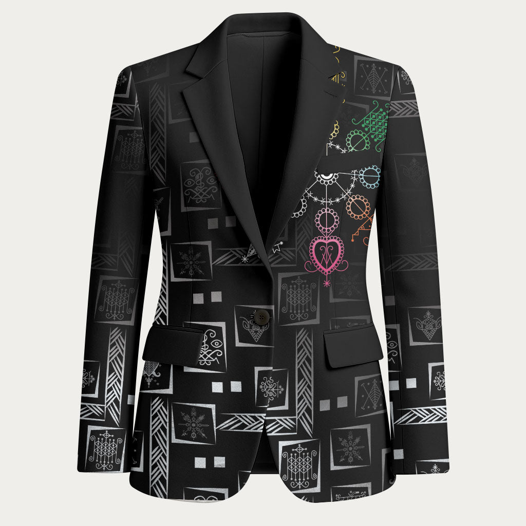 Afro Haiti Vodou Milokan Blazer