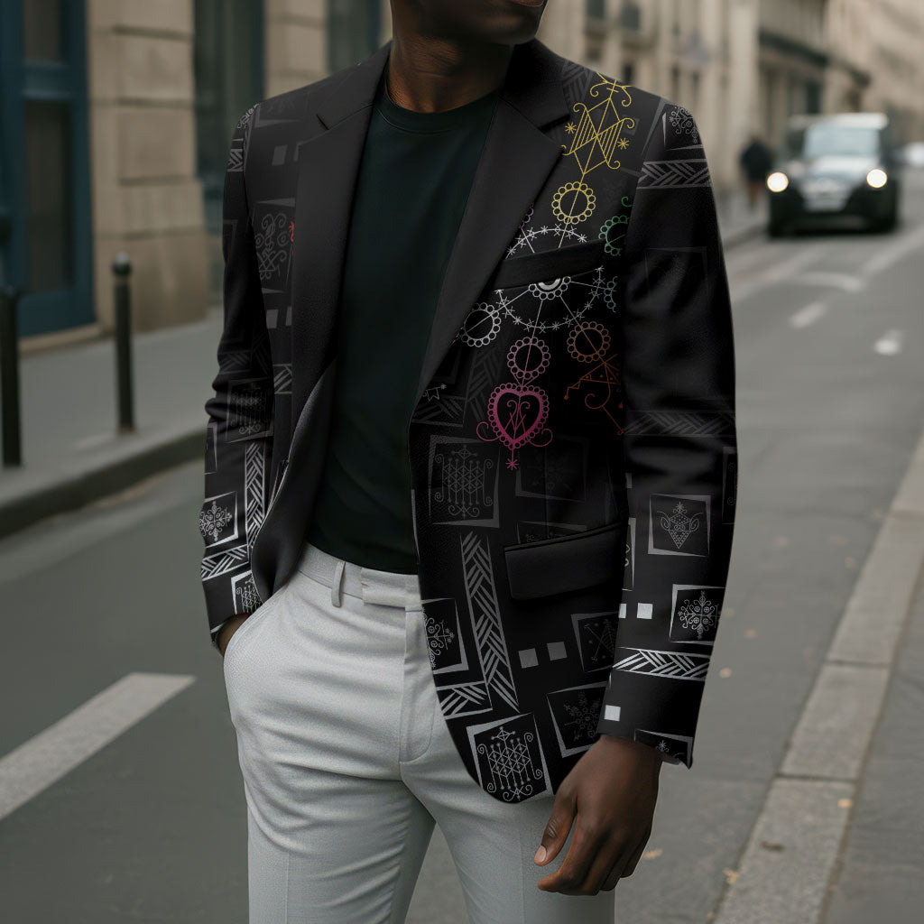 Afro Haiti Vodou Milokan Blazer