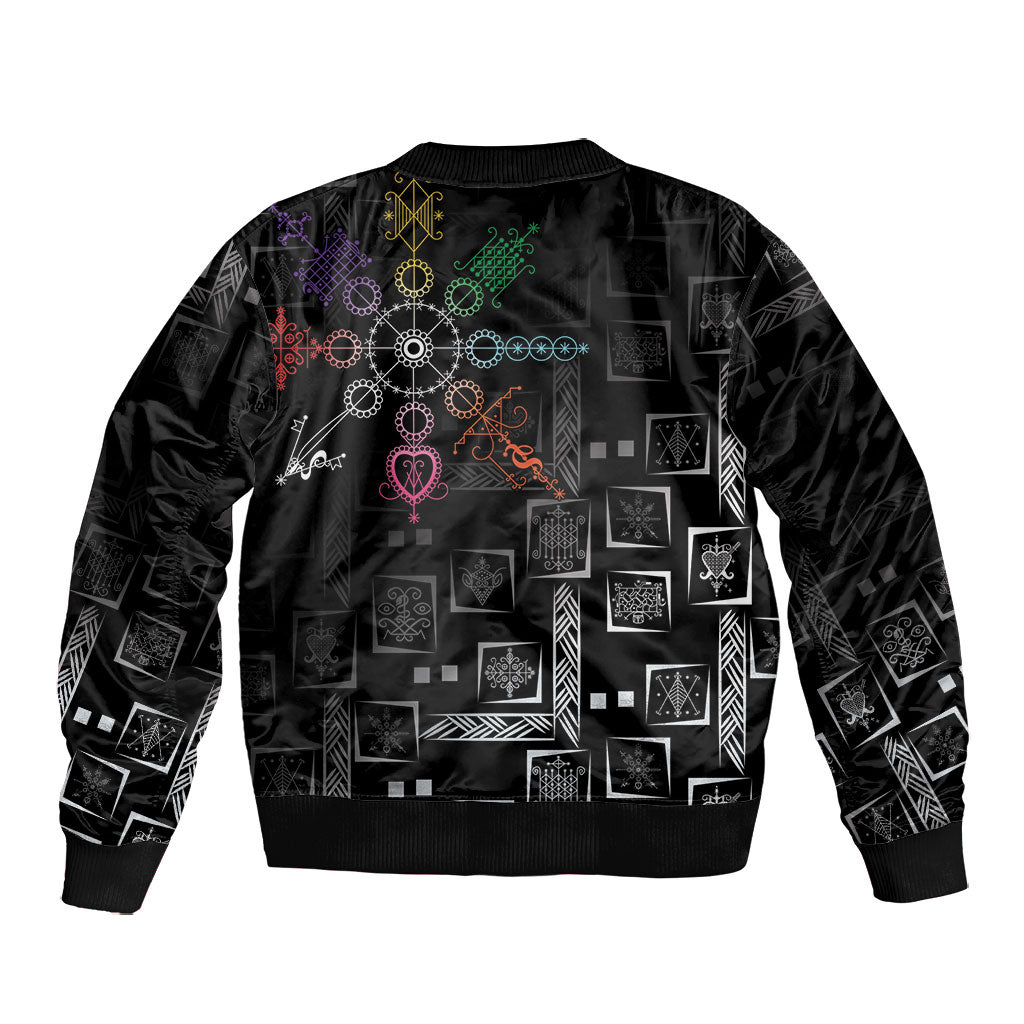 Afro Haiti Vodou Milokan Bomber Jacket