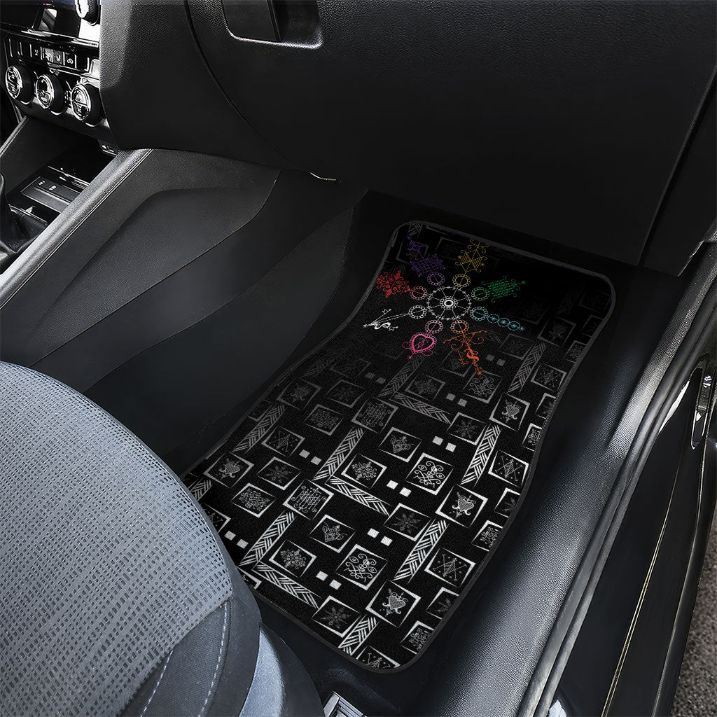 Afro Haiti Vodou Milokan Car Mats