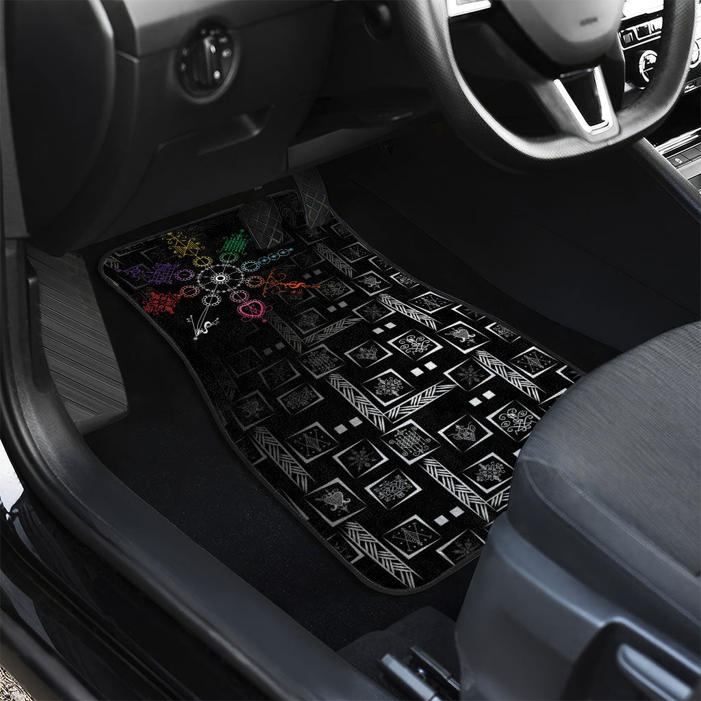 Afro Haiti Vodou Milokan Car Mats