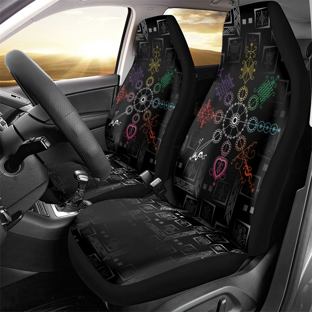 Afro Haiti Vodou Milokan Car Seat Cover