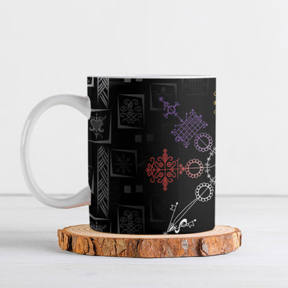 Afro Haiti Vodou Milokan Ceramic Mug