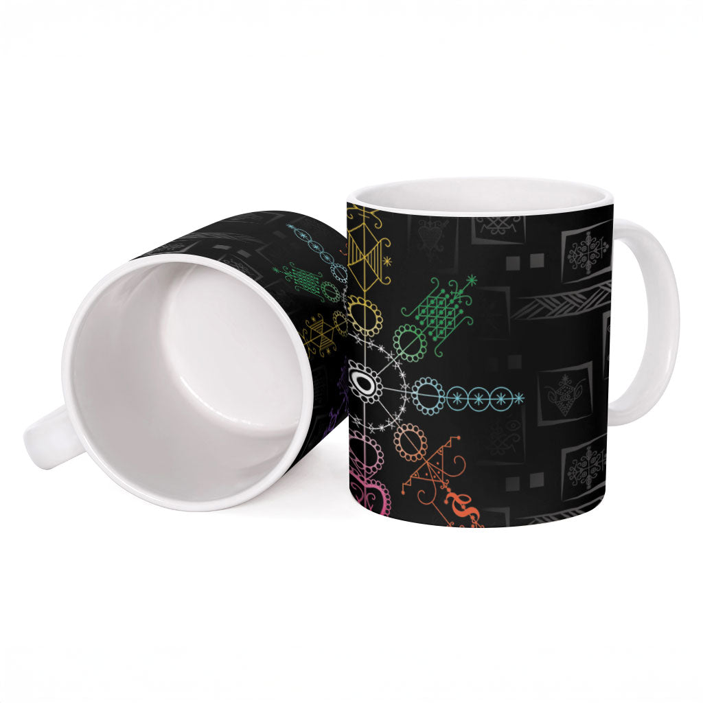 Afro Haiti Vodou Milokan Ceramic Mug