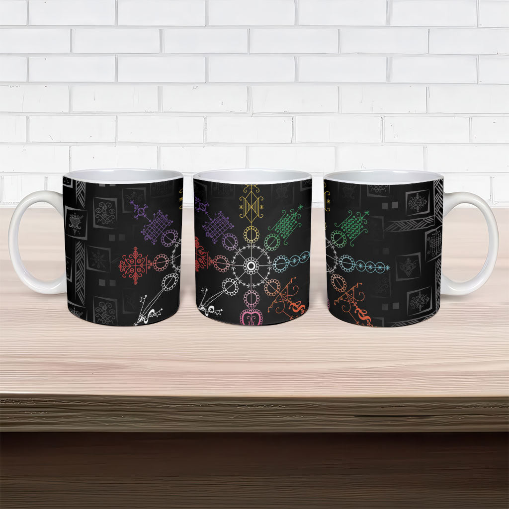 Afro Haiti Vodou Milokan Ceramic Mug