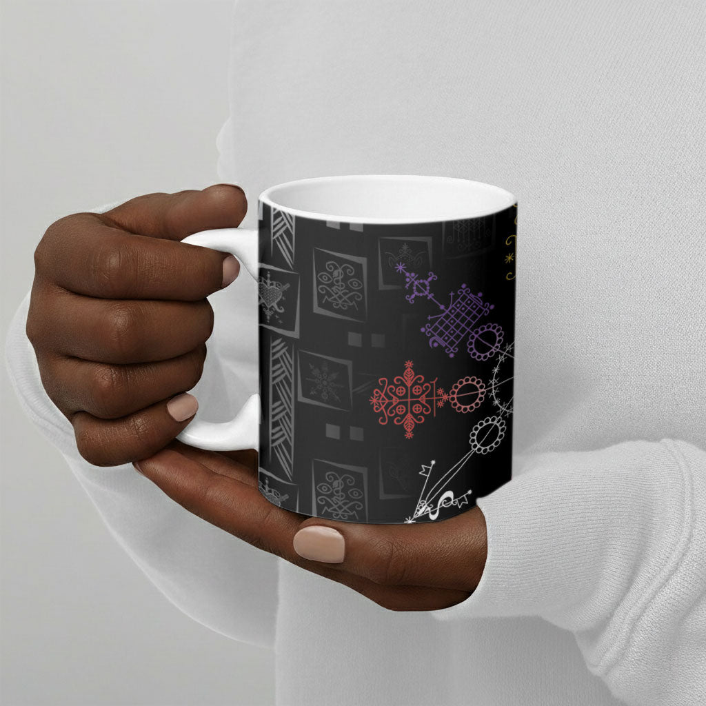 Afro Haiti Vodou Milokan Ceramic Mug