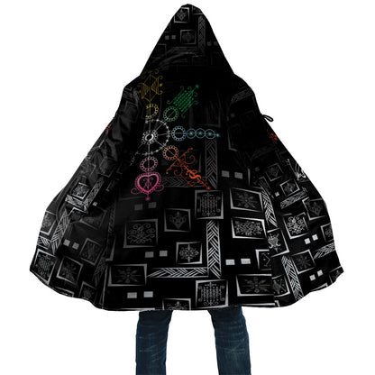 Afro Haiti Vodou Milokan Cloak