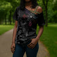 Afro Haiti Vodou Milokan Cross Shoulder Shirt