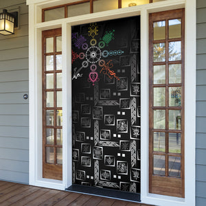Afro Haiti Vodou Milokan Door Cover