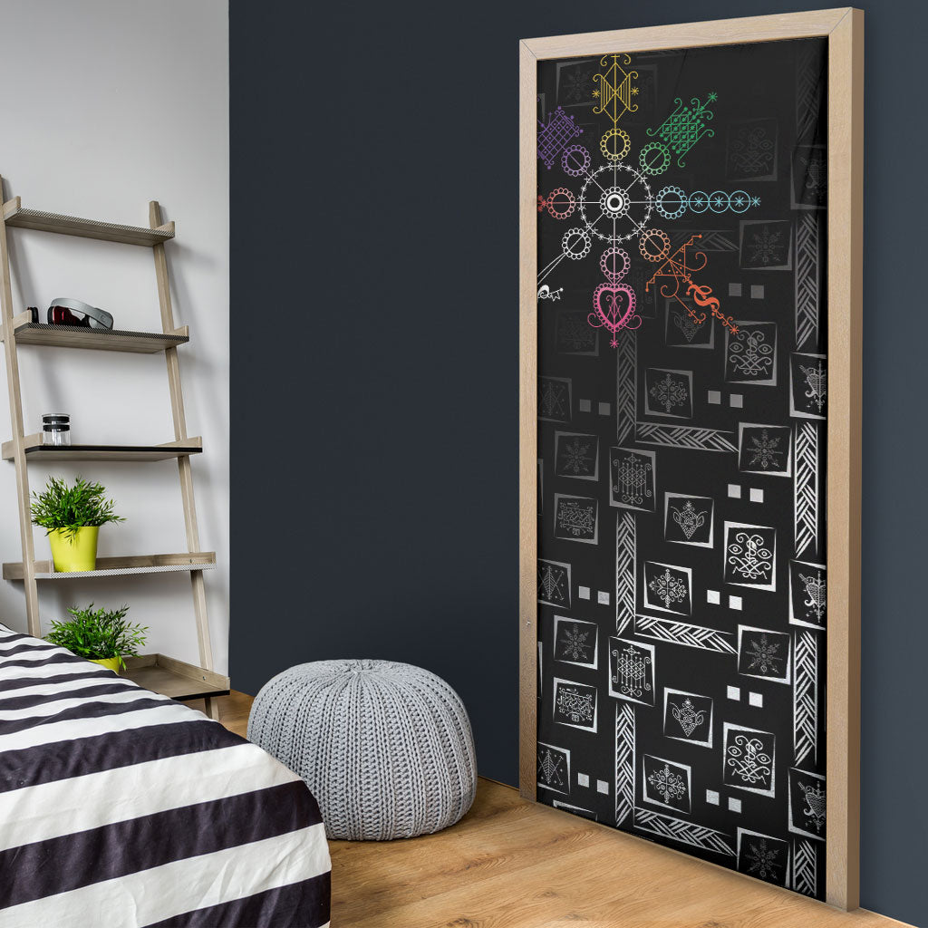 Afro Haiti Vodou Milokan Door Cover