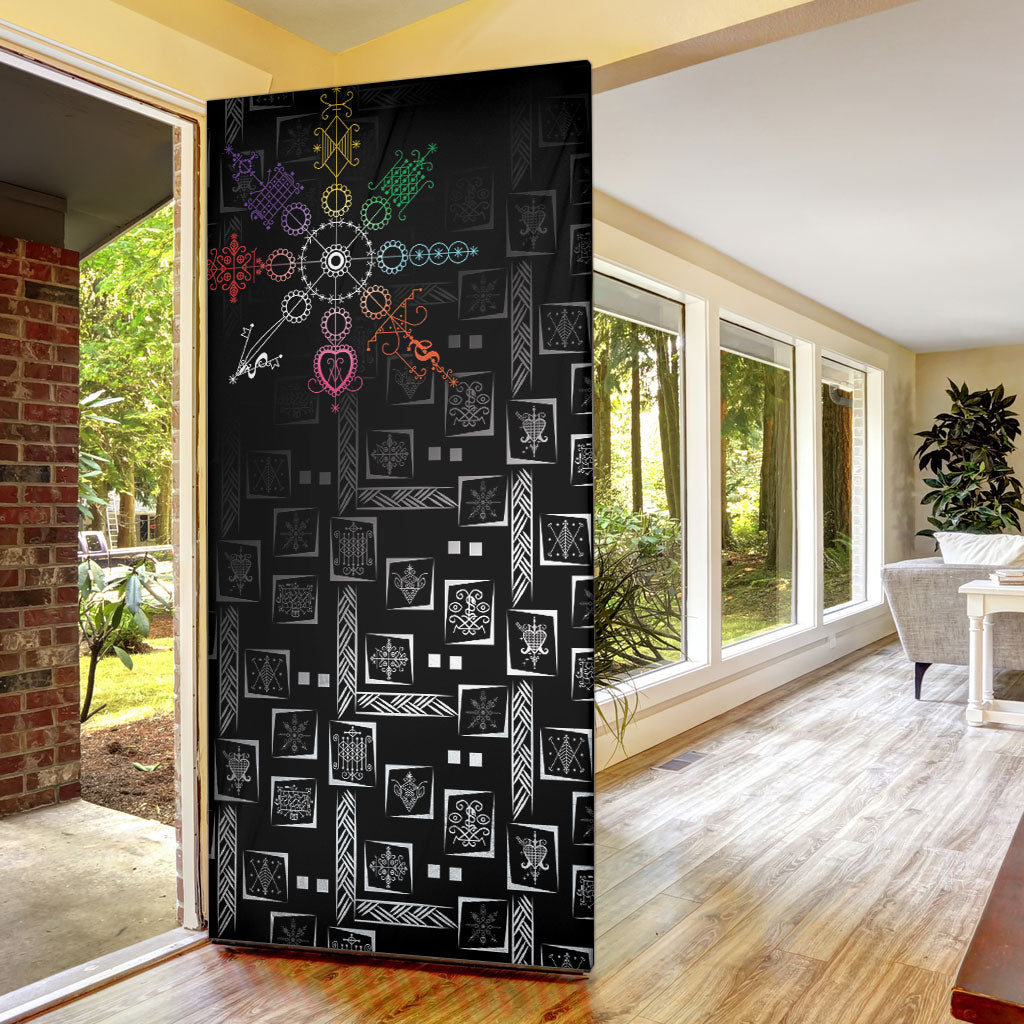 Afro Haiti Vodou Milokan Door Cover