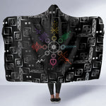 Afro Haiti Vodou Milokan Hooded Blanket