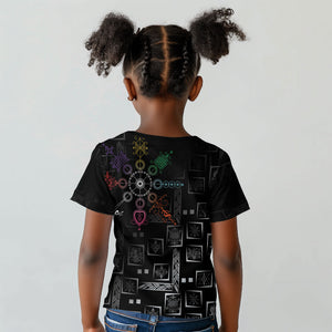 Afro Haiti Vodou Milokan Kid T shirt