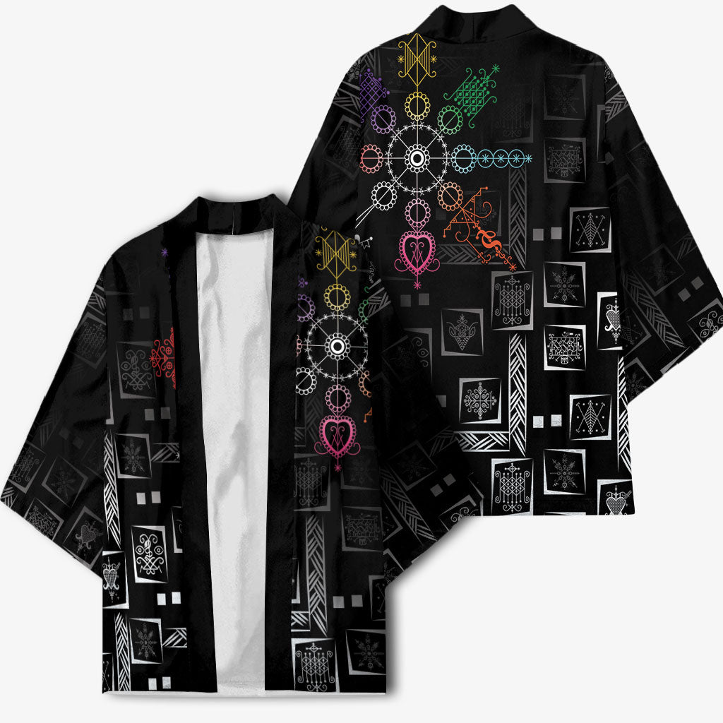 Afro Haiti Vodou Milokan Kimono