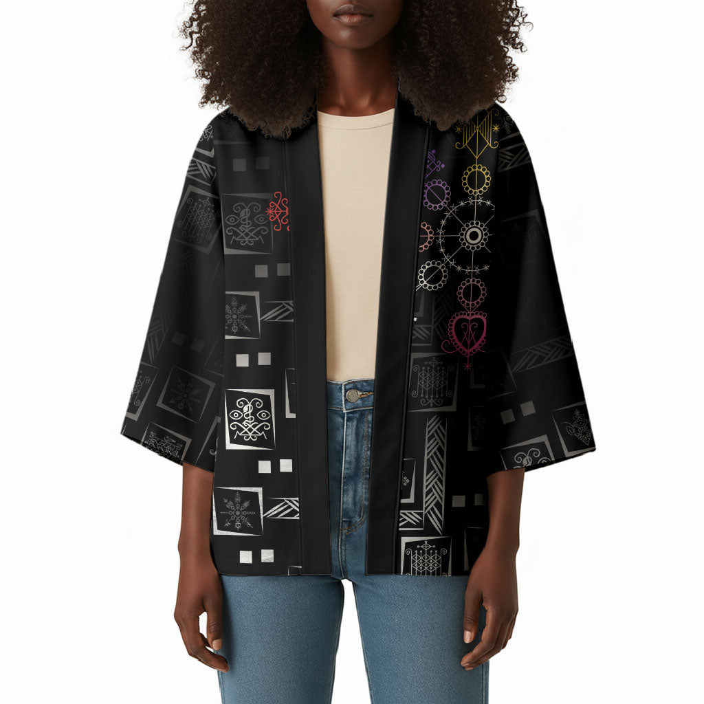 Afro Haiti Vodou Milokan Kimono