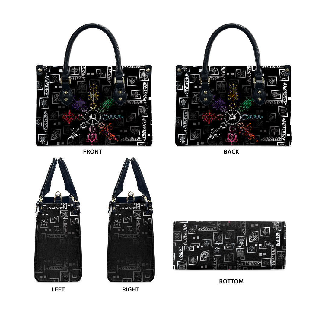Afro Haiti Vodou Milokan Leather Bag