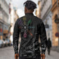Afro Haiti Vodou Milokan Long Sleeve Button Shirt