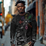 Afro Haiti Vodou Milokan Long Sleeve Shirt
