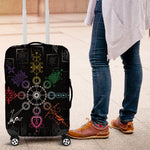 Afro Haiti Vodou Milokan Luggage Cover