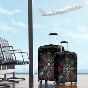 Afro Haiti Vodou Milokan Luggage Cover