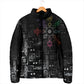 Afro Haiti Vodou Milokan Padded Jacket