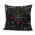 Afro Haiti Vodou Milokan Pillow Cover