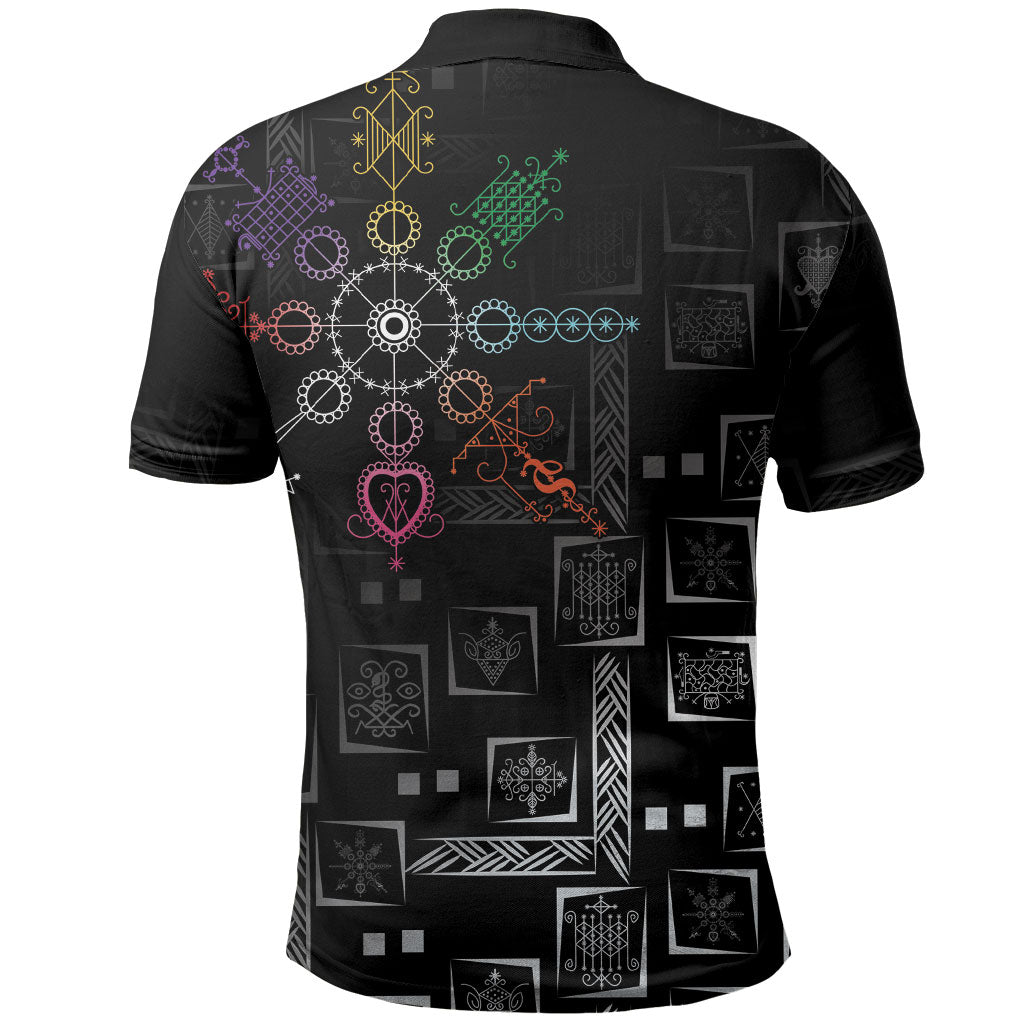 Afro Haiti Vodou Milokan Polo Shirt