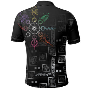 Afro Haiti Vodou Milokan Polo Shirt