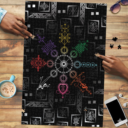 Afro Haiti Vodou Milokan Puzzle