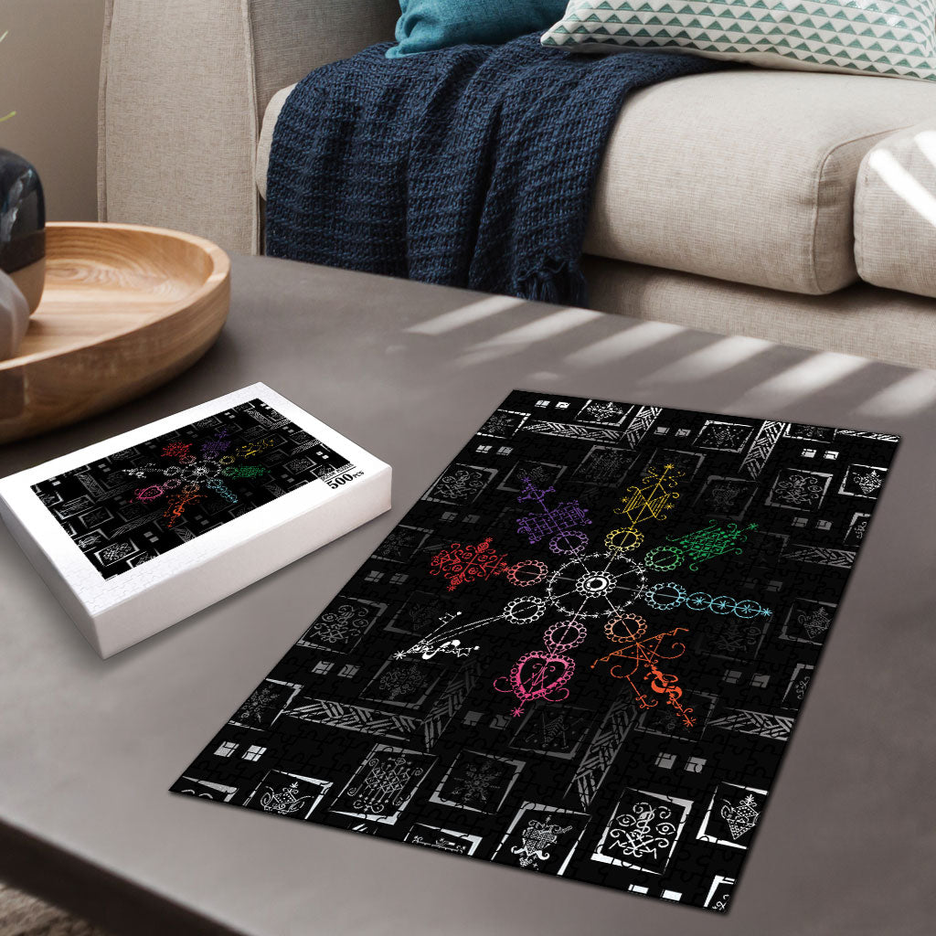 Afro Haiti Vodou Milokan Puzzle