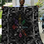 Afro Haiti Vodou Milokan Quilt
