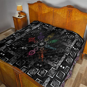 Afro Haiti Vodou Milokan Quilt