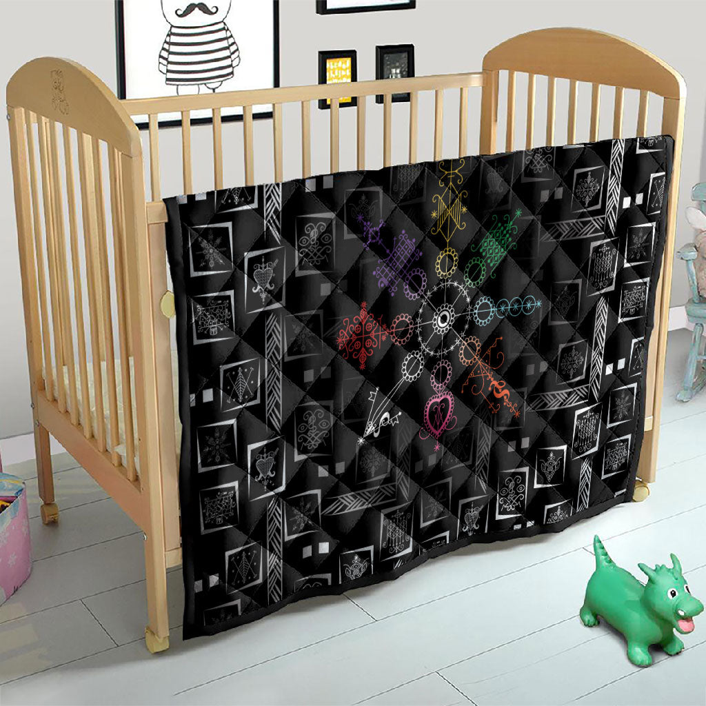 Afro Haiti Vodou Milokan Quilt