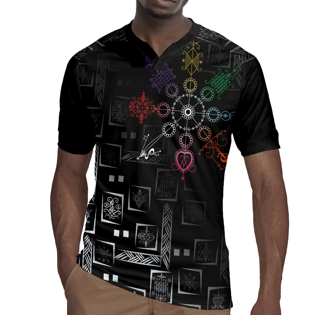Afro Haiti Vodou Milokan Rugby Jersey
