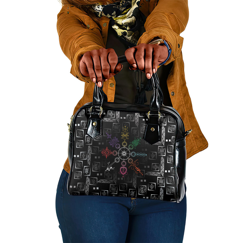 Afro Haiti Vodou Milokan Shoulder Handbag