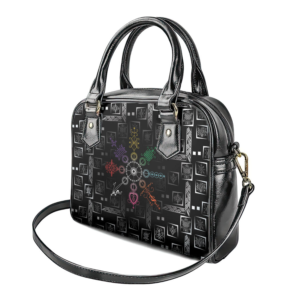Afro Haiti Vodou Milokan Shoulder Handbag