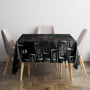 Afro Haiti Vodou Milokan Tablecloth
