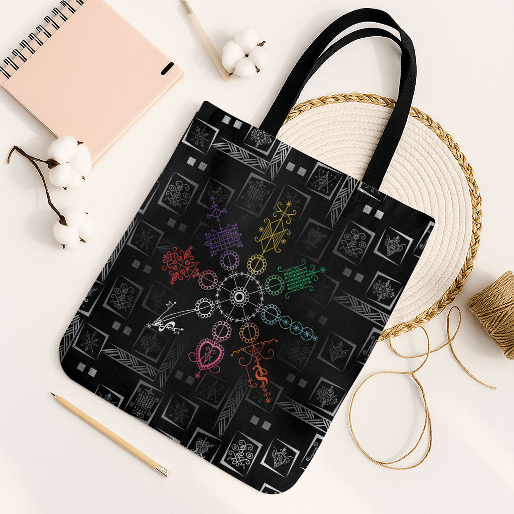 Afro Haiti Vodou Milokan Tote Bag