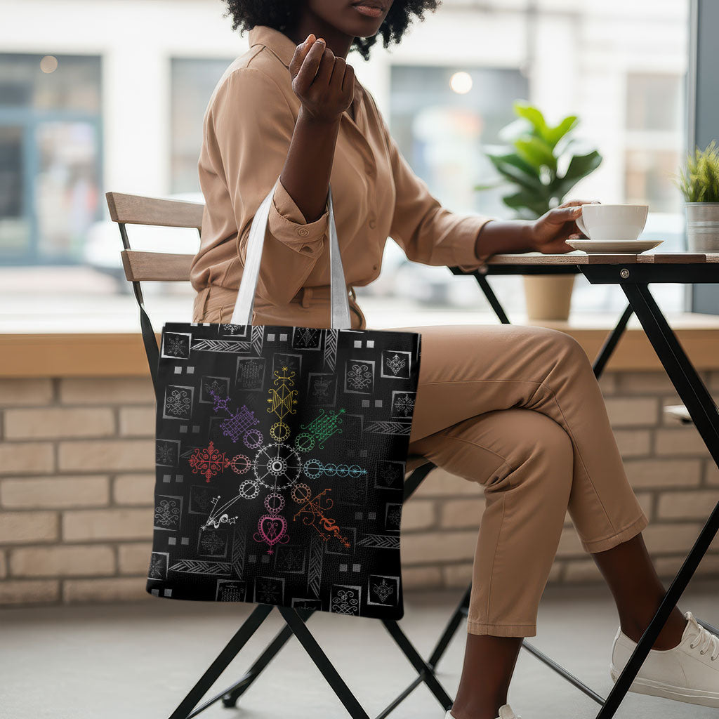 Afro Haiti Vodou Milokan Tote Bag