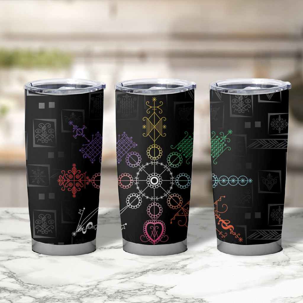 Afro Haiti Vodou Milokan Tumbler Cup