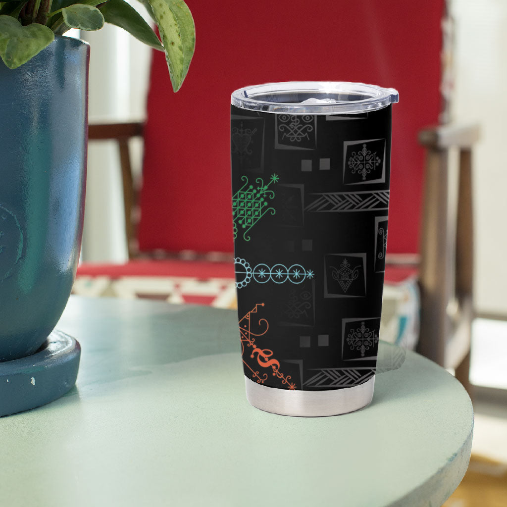 Afro Haiti Vodou Milokan Tumbler Cup