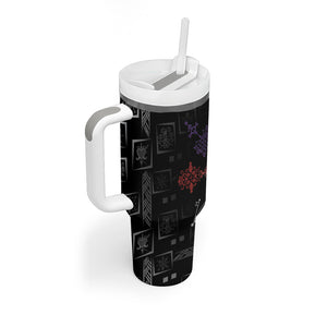 Afro Haiti Vodou Milokan Tumbler With Handle