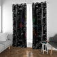 Afro Haiti Vodou Milokan Window Curtain