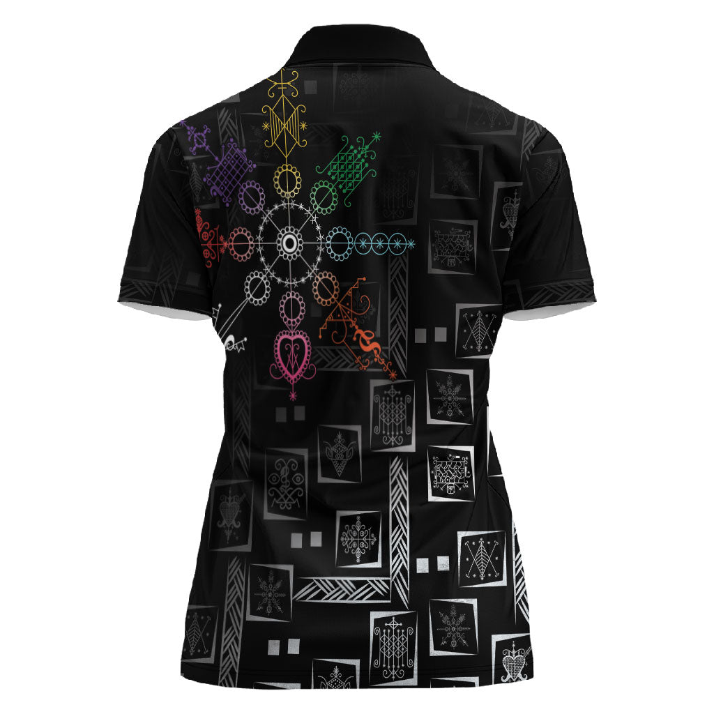 Afro Haiti Vodou Milokan Women Polo Shirt