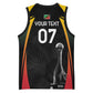 St Kitts and Nevis Cricket Custom Afro Basketball Jersey Go Patriots Go Champions LT7