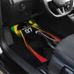 St Kitts and Nevis Cricket Afro Car Mats Go Patriots Go Champions - African Pride
