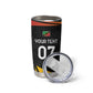 St Kitts and Nevis Cricket Custom Afro Tumbler Cup Go Patriots Go Champions - African Pride